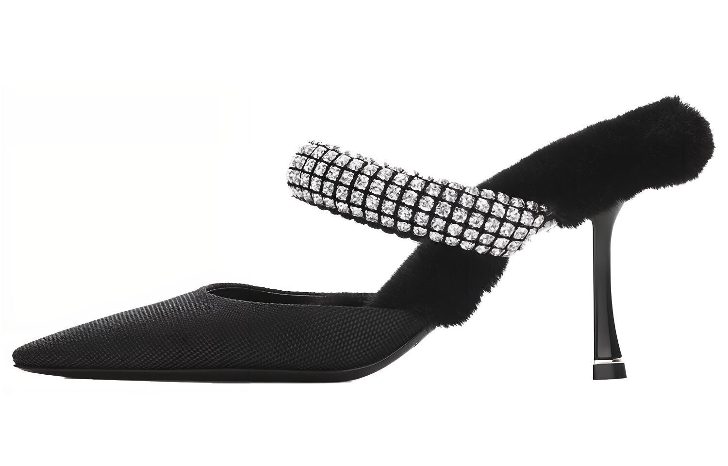 Туфли женские Alexander Wang на каблуке, черный