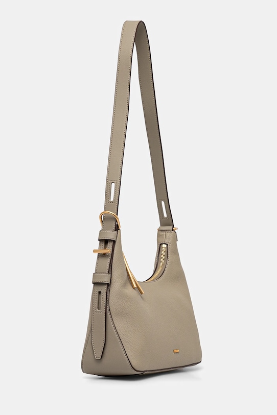 

Кожаная сумка Dkny, бежевый