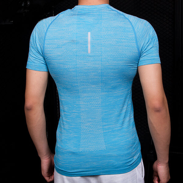 Футболка Nike DF Knit Tee 'Blue', синий — фото 4
