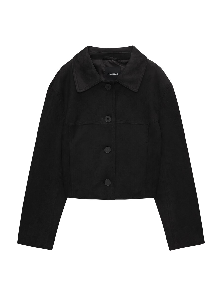 

Всесезонная куртка Pull&Bear Between-Season Jacket, черный