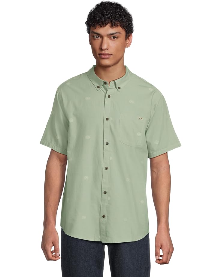 

Рубашка Billabong All Day Jacquard Short, цвет Seafoam