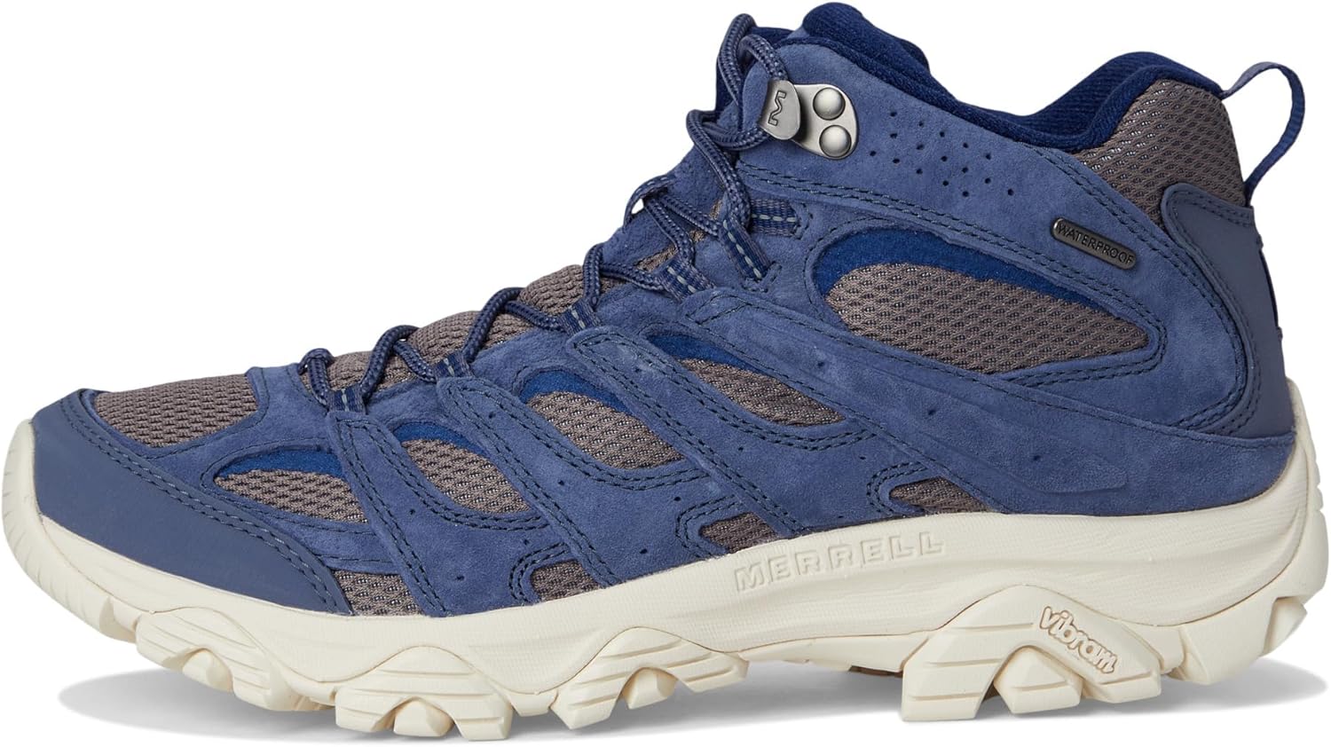 Мужские походные ботинки Merrell Moab 3 Mid водонепроницаемые, Greystone — фото 4