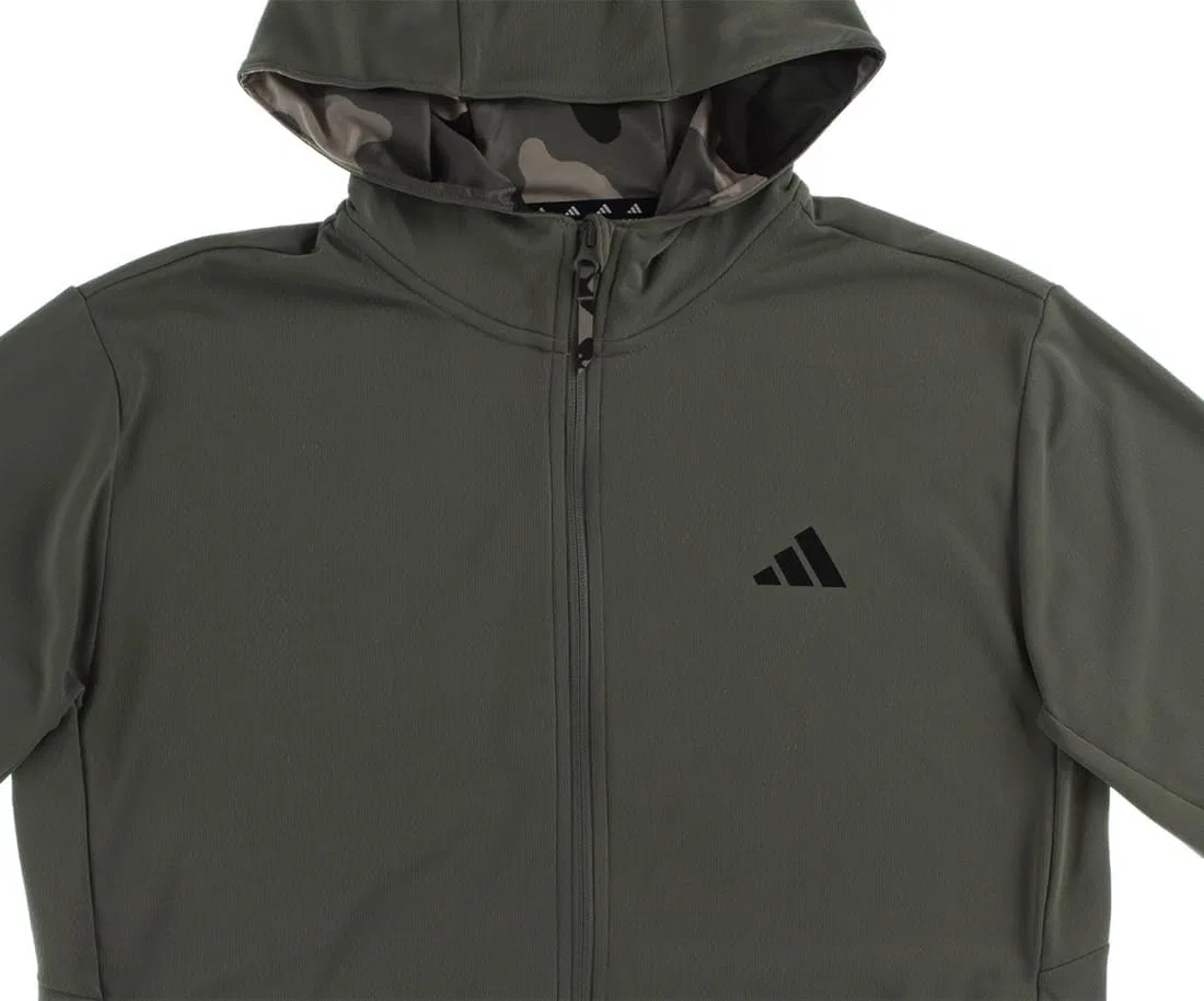 Мужская тренировочная куртка adidas Essentials Seasonal Training Fullzip Jacket — фото 3