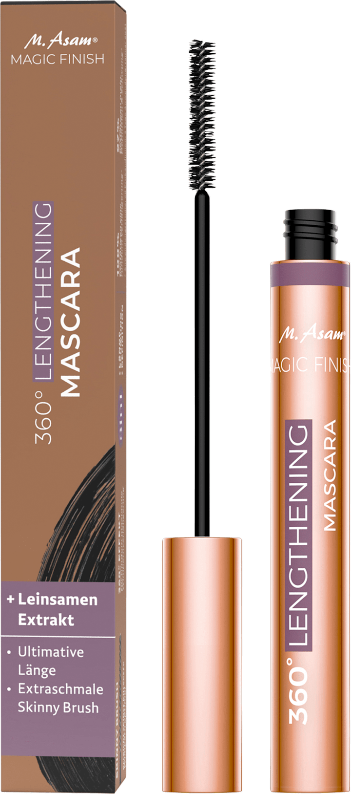 

Тушь для ресниц M. Asam Mascara 360° Lengthening Deep Black, 7 ml