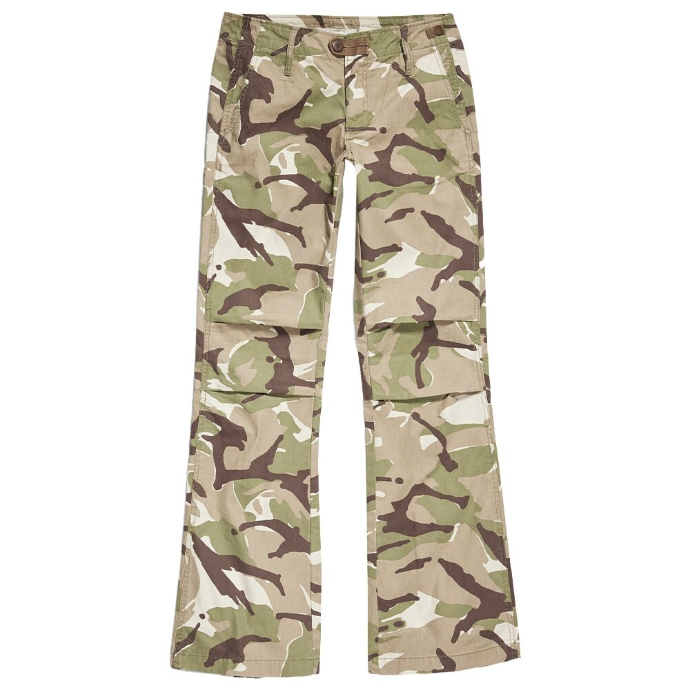 

Брюки G-Star Camou Zip, зеленый