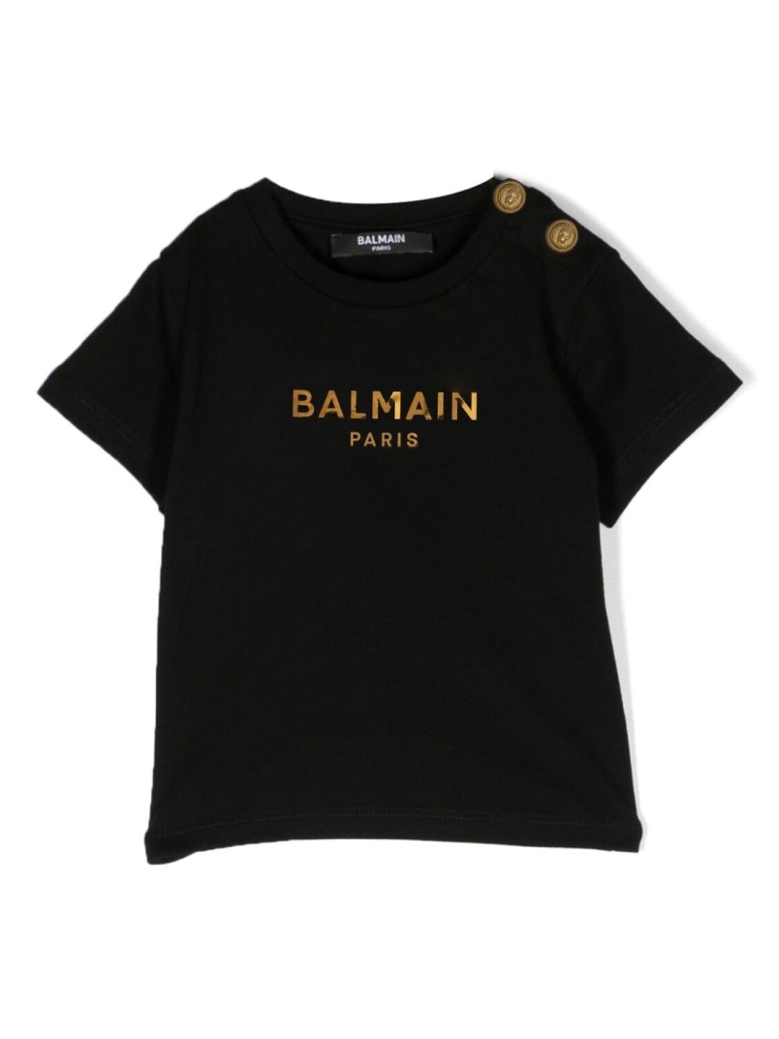 

Balmain Kids футболка с логотипом, черный