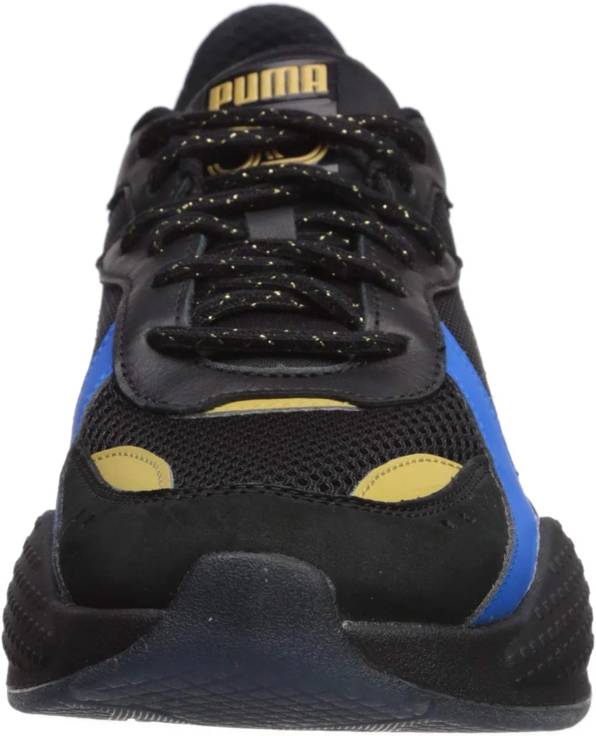 Кроссовки PUMA RS-X Hotwheels Bone Shaker Black/Team Gold — фото 2