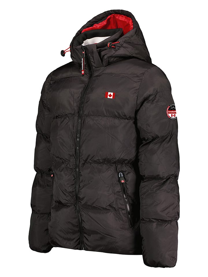 Canadian Peak Стеганая куртка «Anceleak» черного цвета — фото 3