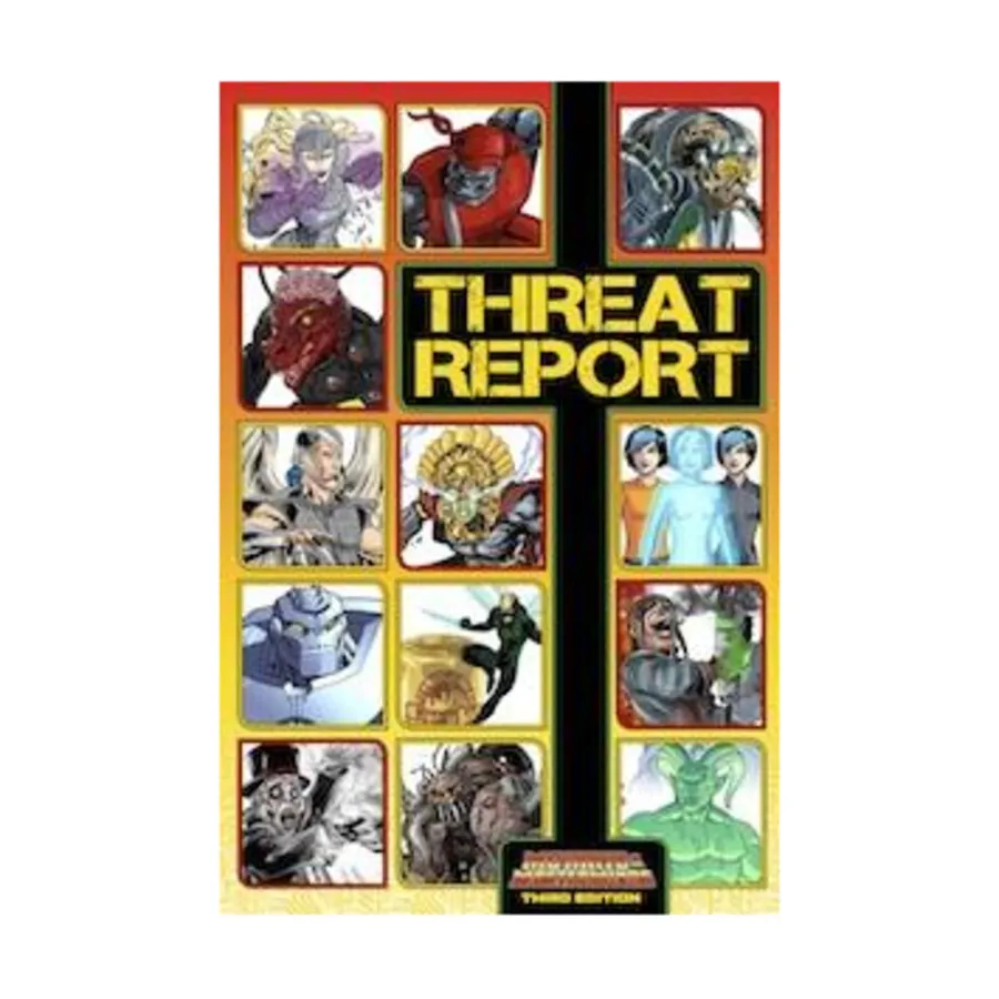 

Threat Report, Mutants & Masterminds (d20) (3rd Edition), мягкая обложка