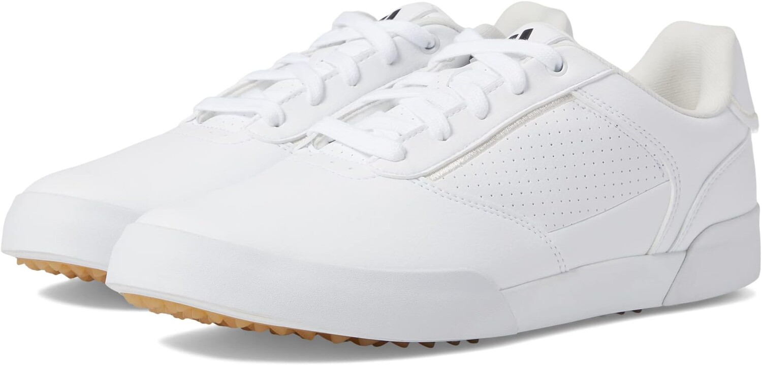 

Кроссовки Adidas Retrocross Spikeless Golf Shoes, цвет Footwear White/Core Black/Chalk White