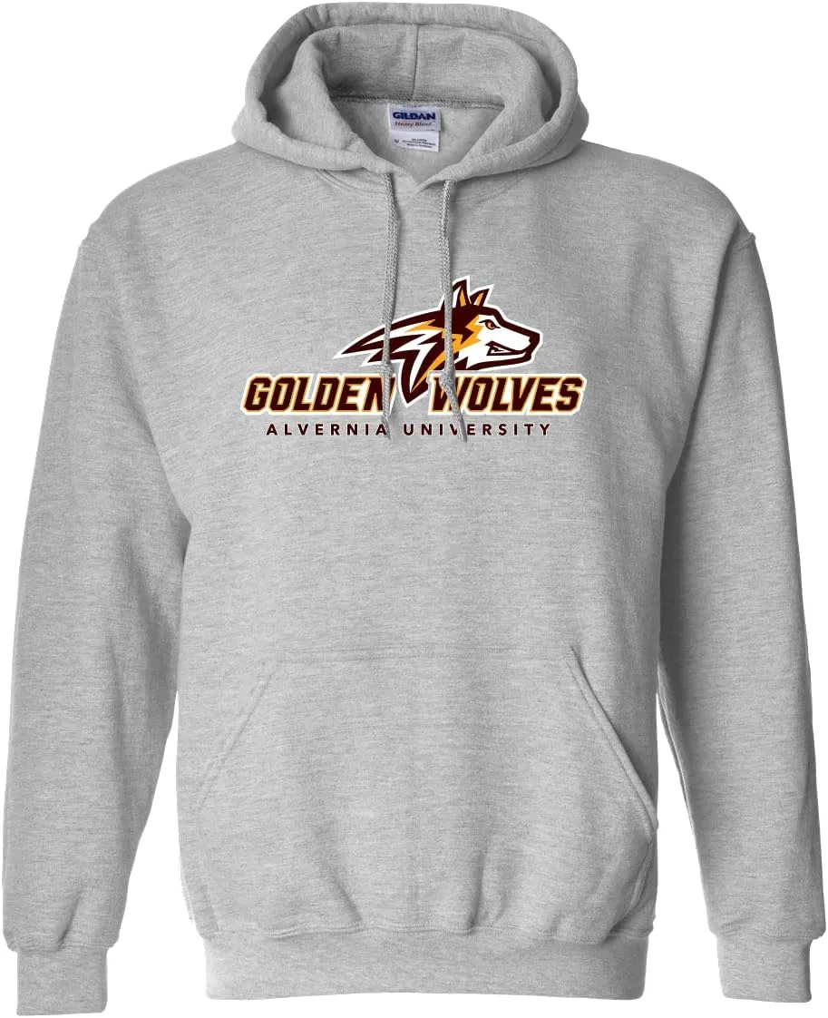 

Толстовка с капюшоном Alvernia University Golden Wolves CreateMyTee