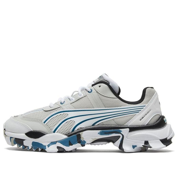 

Кроссовки nitefox dystopia 'camo sole - grey violet' Puma, белый