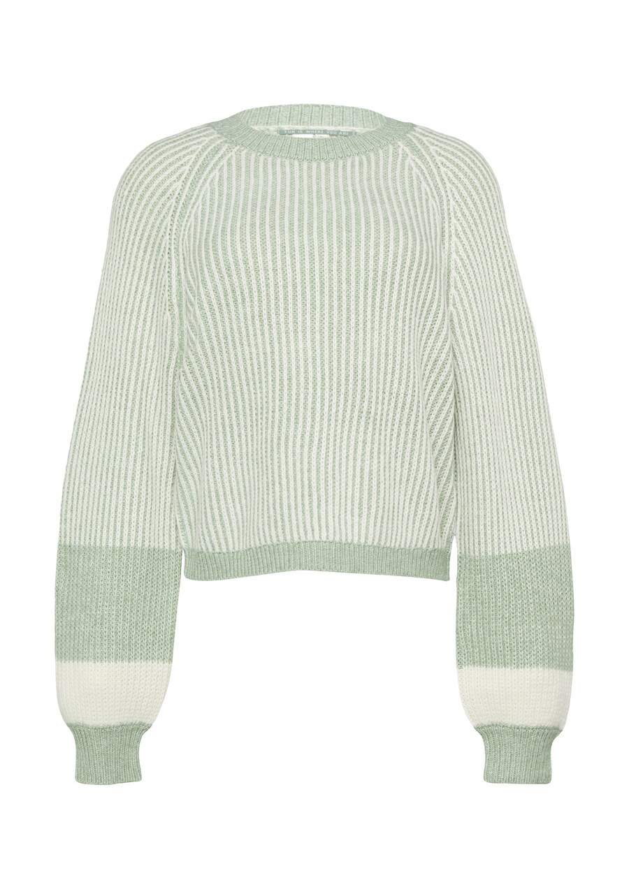 

Тонкий вязаный свитер QS Sweater, мятный