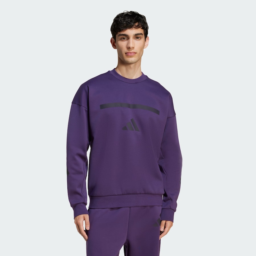 Спортивная толстовка ADIDAS SPORTSWEAR Z.N.E., темно-фиолетовый — фото 2