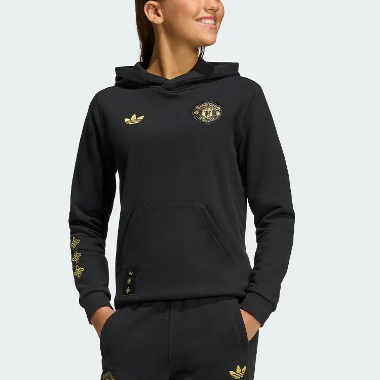 Свитшот Kids' Adidas Originals, черный — фото 4