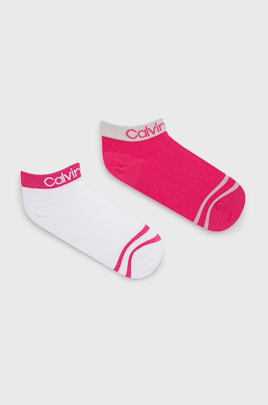 

Носки 2 пары Calvin Klein, розовый