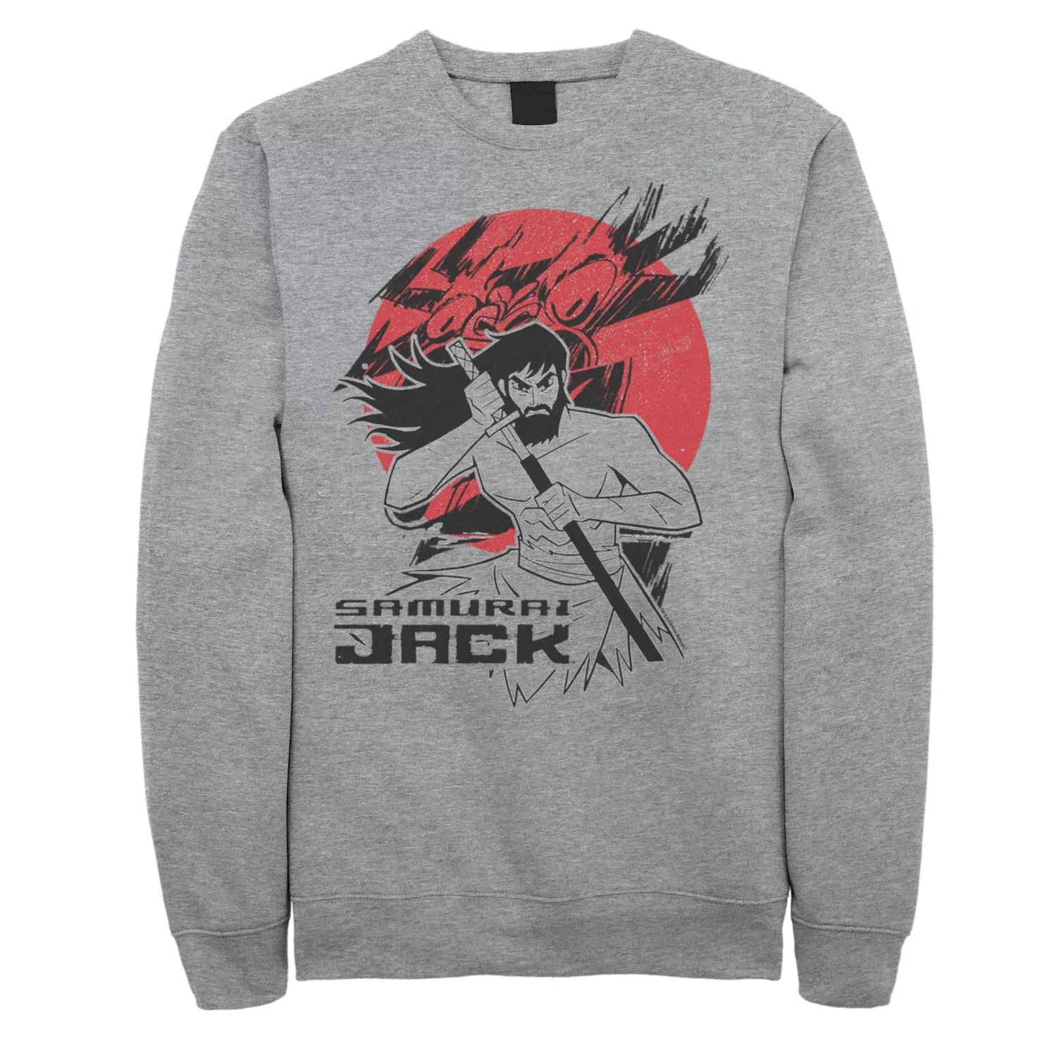 

Мужской флисовый свитшот с круглым вырезом Cartoon Network Samurai Jack Licensed Character