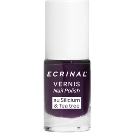 

Лак Silicium + Tea Tree 5 мл, насыщенный фиолетовый Ecrinal