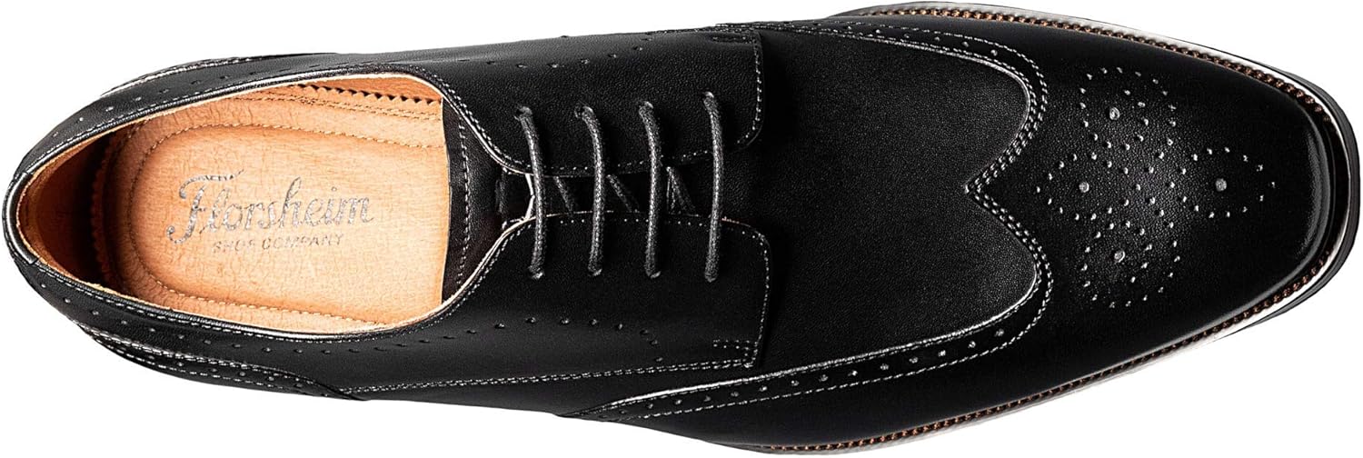 Мужские оксфорды Florsheim Sorrento Wingtip, черный — фото 2