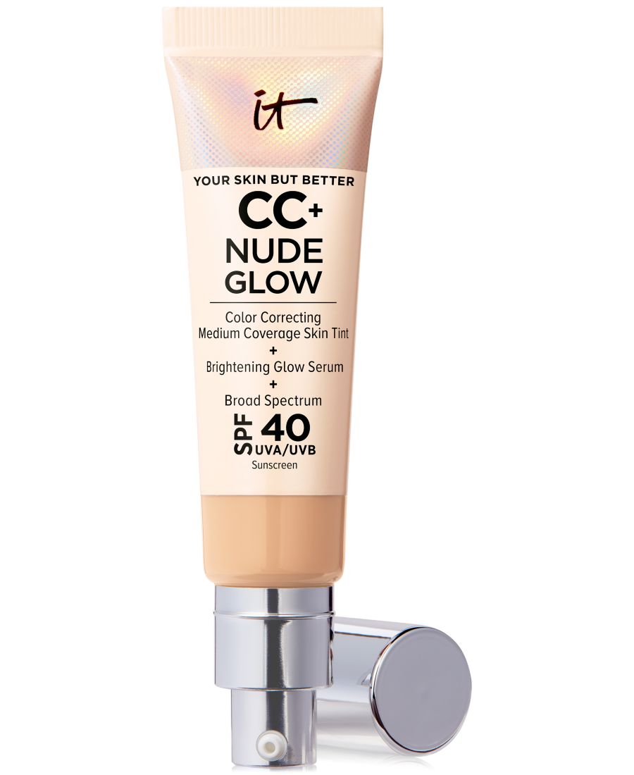 

CC+ Nude Glow Lightweight Foundation + Glow Serum SPF 40 IT Cosmetics, цвет medium