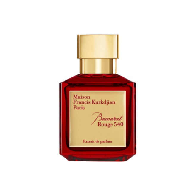 

Maison Francis Kurkdjian MFK Baccarat Rouge 540 Crystal Red Perfumes Potpourri Accord Parfum Saffron Ambergris 35ml/70ml/200ml
