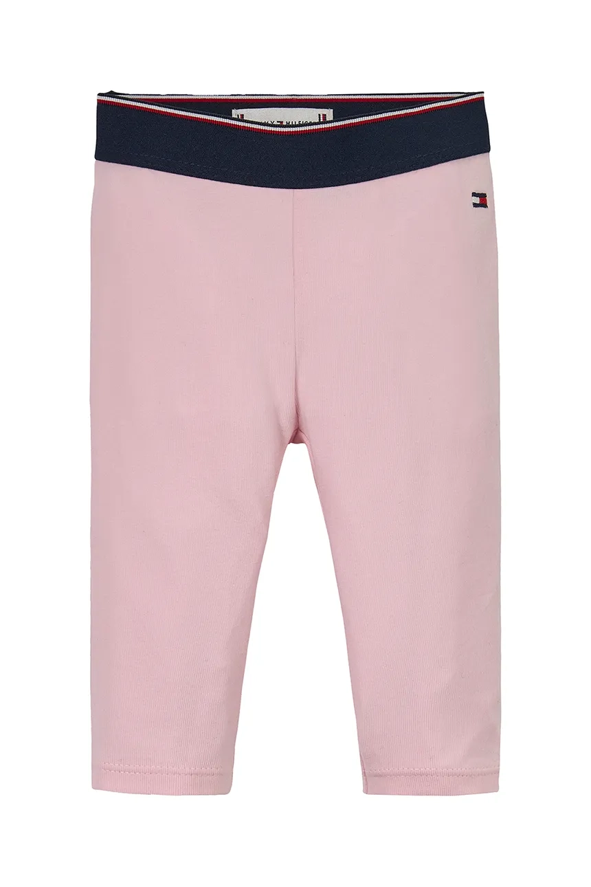 

Детские леггинсы Tommy Hilfiger, розовый