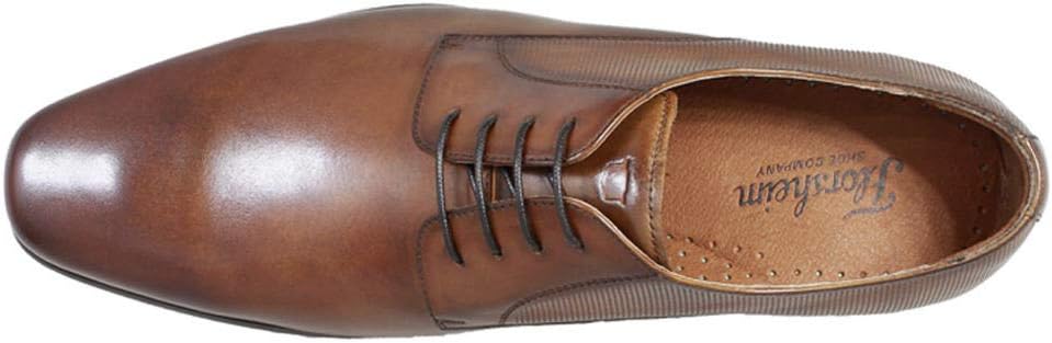 Мужские оксфорды Florsheim Postino с plain toe, Cognac Smooth/Perf — фото 2