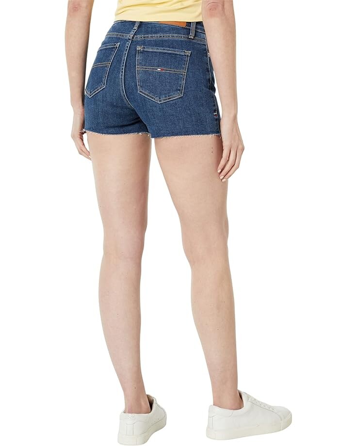 

Шорты Tommy Hilfiger High-Rise 3" Denim Cutoff Shorts, цвет Victoria Wash