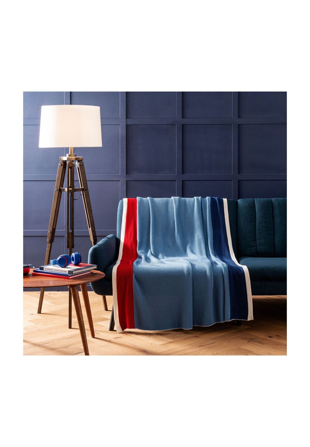 

Плед НЬЮПОРТ Tommy Hilfiger, navy
