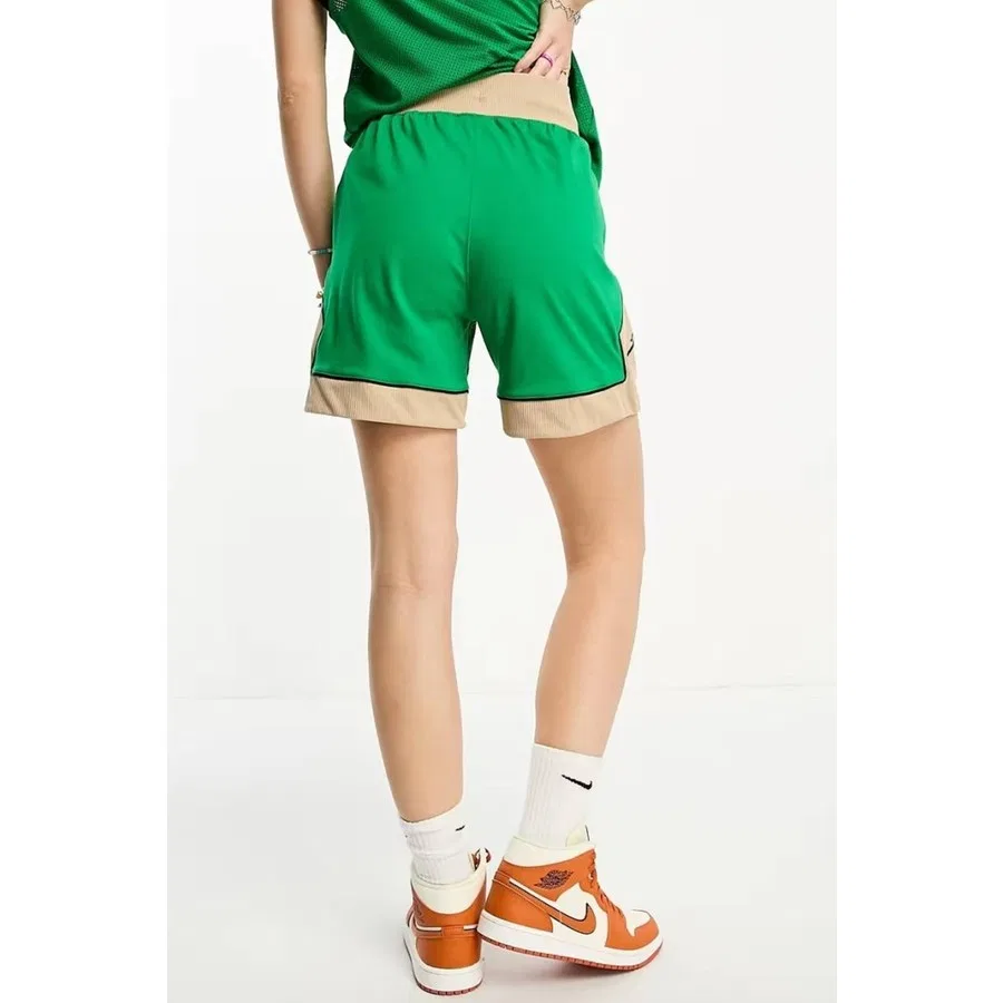 Шорты спортивные свободного кроя Jordan Sport Diamond Loose Fit Shorts Nike, Зеленый — фото 2