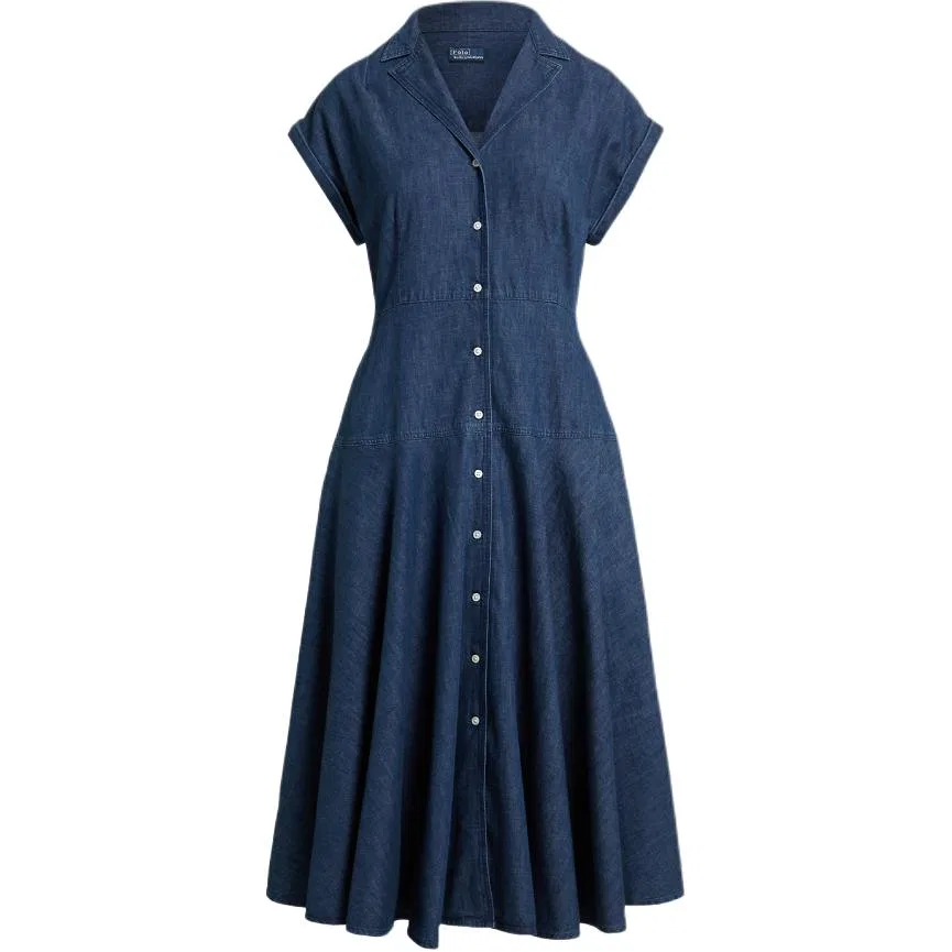 Платье с коротким рукавом Polo Ralph Lauren, Blue