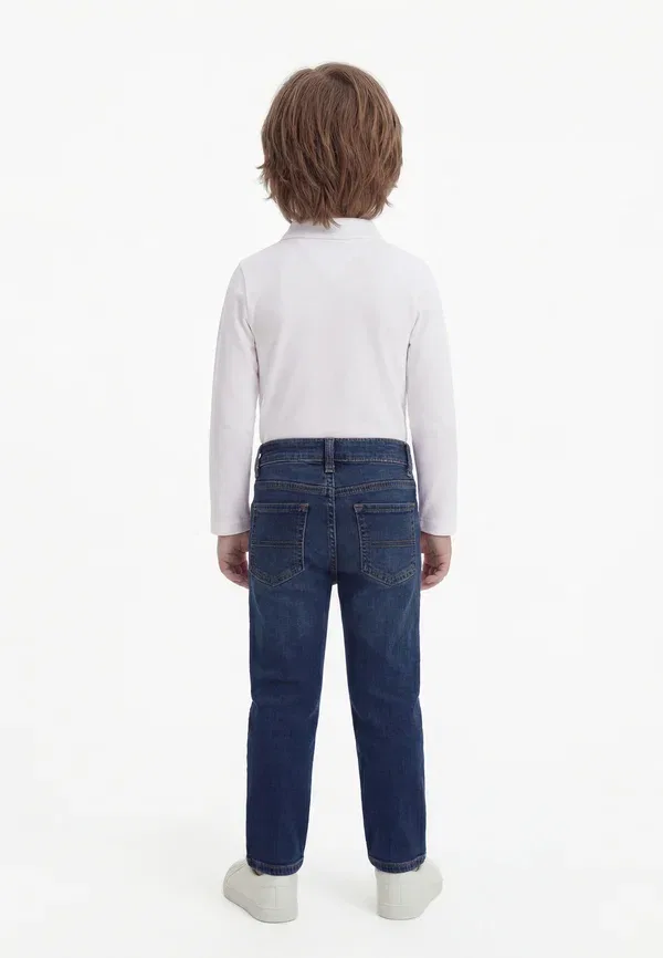 Комплект из поло и боди с длинным рукавом, хлопок Tommy Hilfiger, белый — фото 2