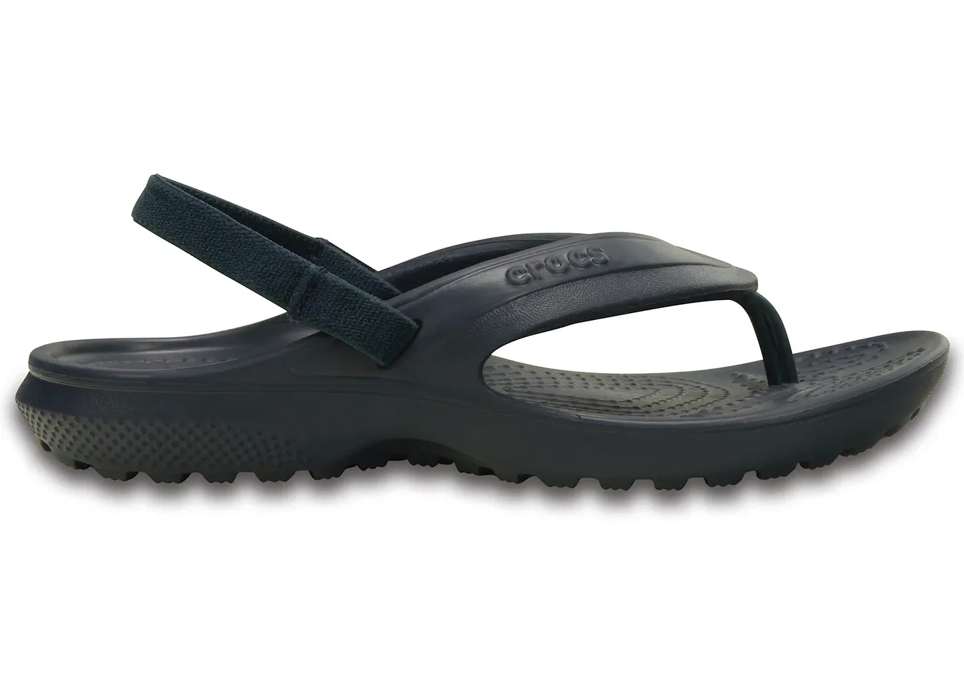 Детские шлепанцы-сандалии с закрытым носком Classic Flip-Flop Crocs, Navy