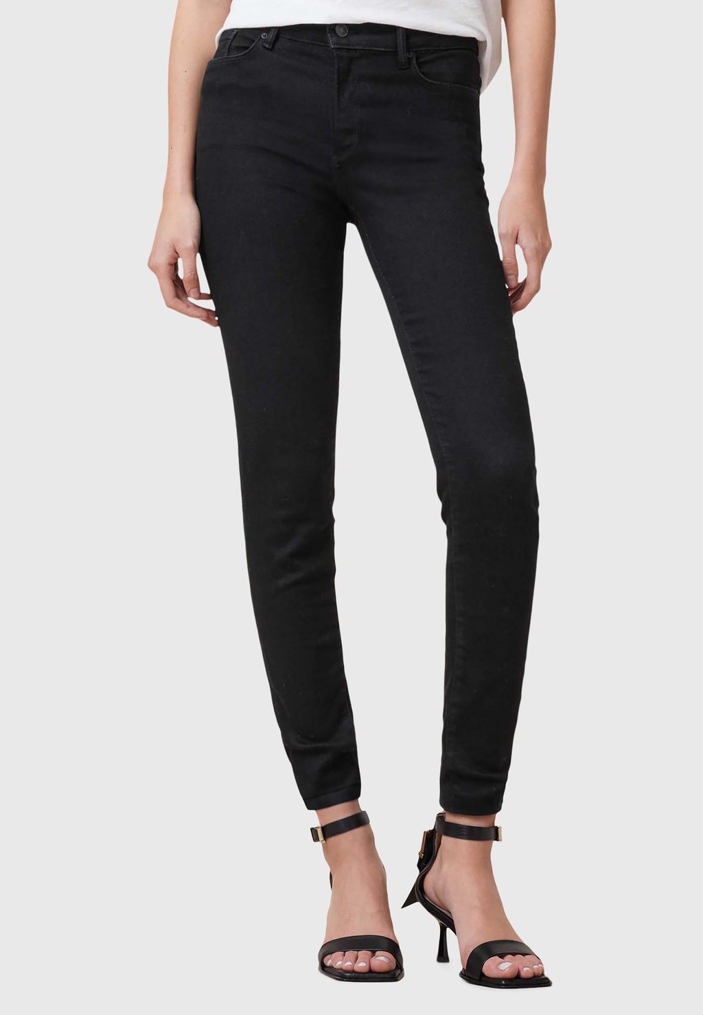 

Джинсы скинни MILLER SIZEME AllSaints, черный