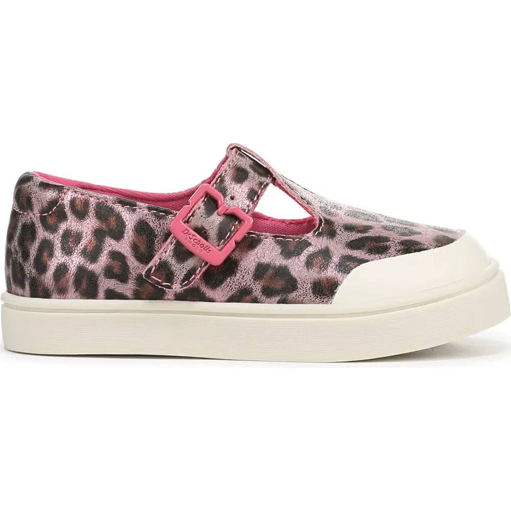 Детские кроссовки Madison Mary Jane для малышей Dr. Scholl'S, Pink Leopard — фото 2