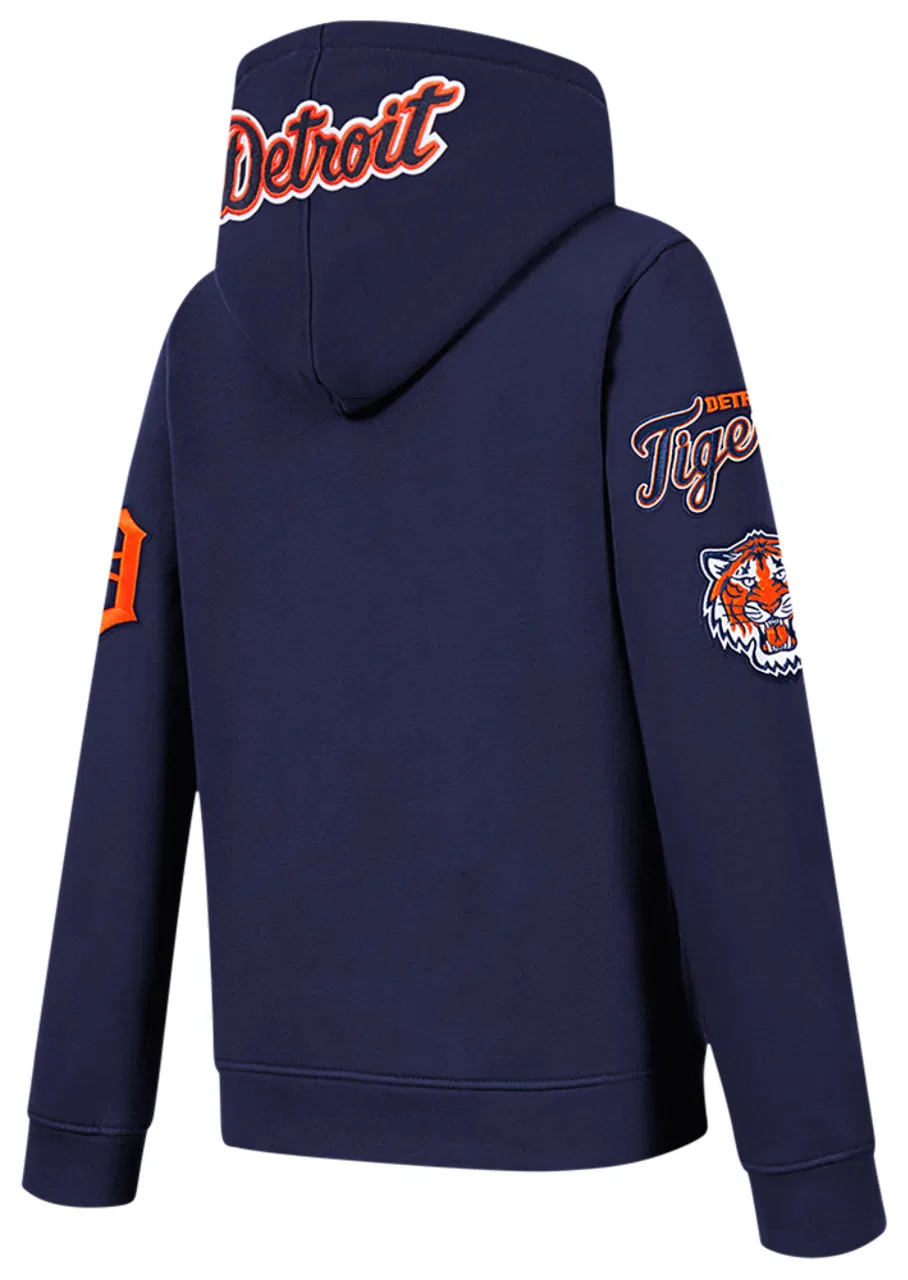 Флисовая кофта на молнии для мальчиков Classic Detroit Tigers Pro Standard, цвет Midnight Navy — фото 4