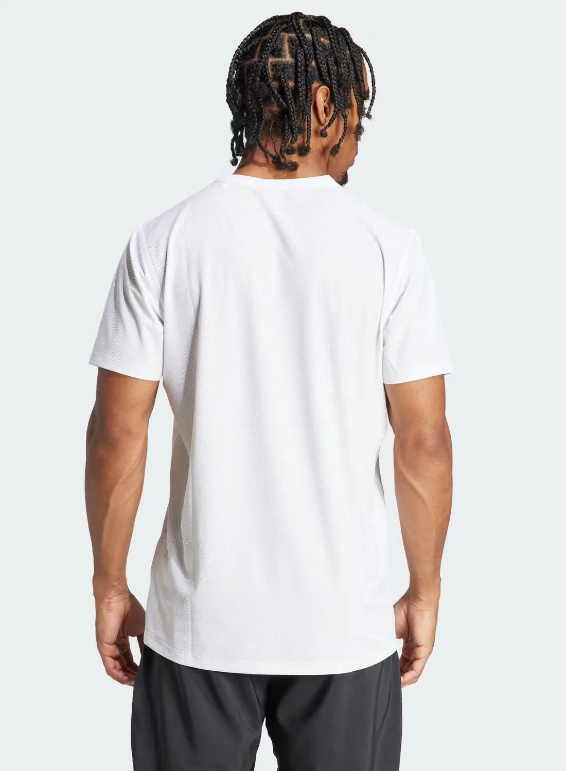 Футболка для бега с светоотражающими деталями Own the Run Adidas, белая — фото 2