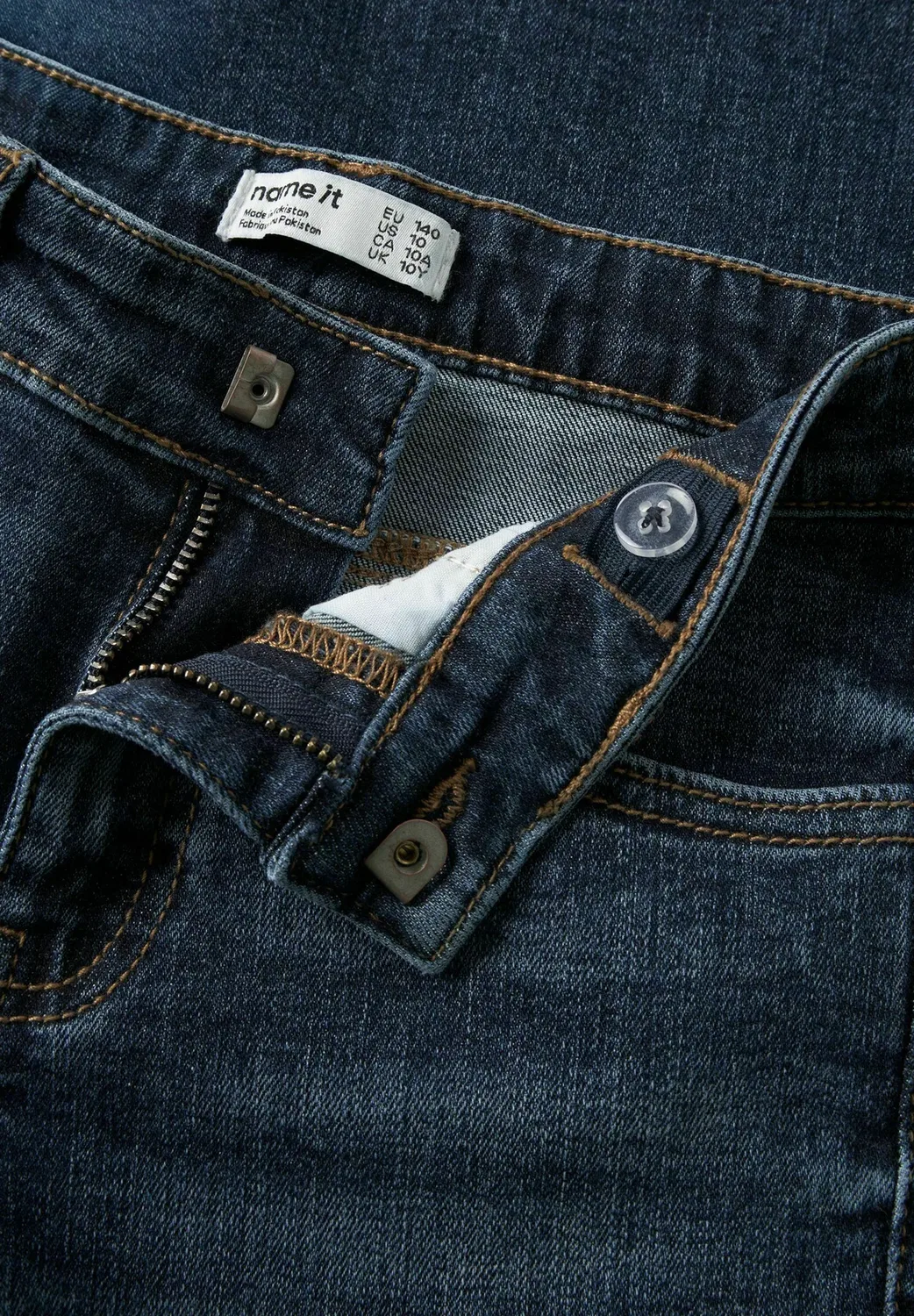 Джинсы-Клеш с низкой посадкой - джинсы-клеш Name It, Dark Blue Denim — фото 4