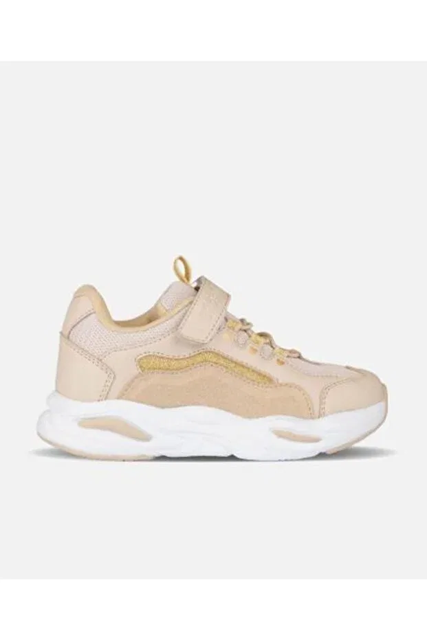 Детские кроссовки для девочек текстильные Vicco, Beige