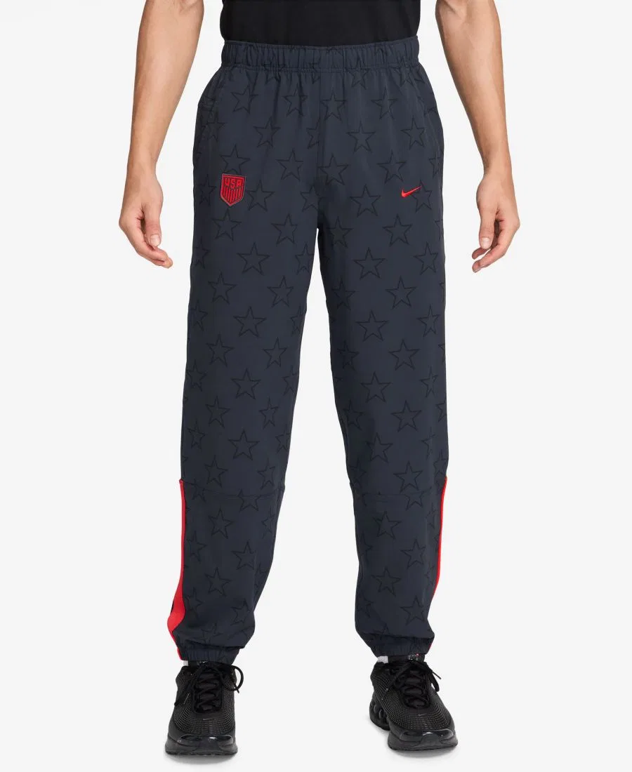 Брюки спортивные Dri-FIT с принтом Nike, Dark Obsidian/University Red