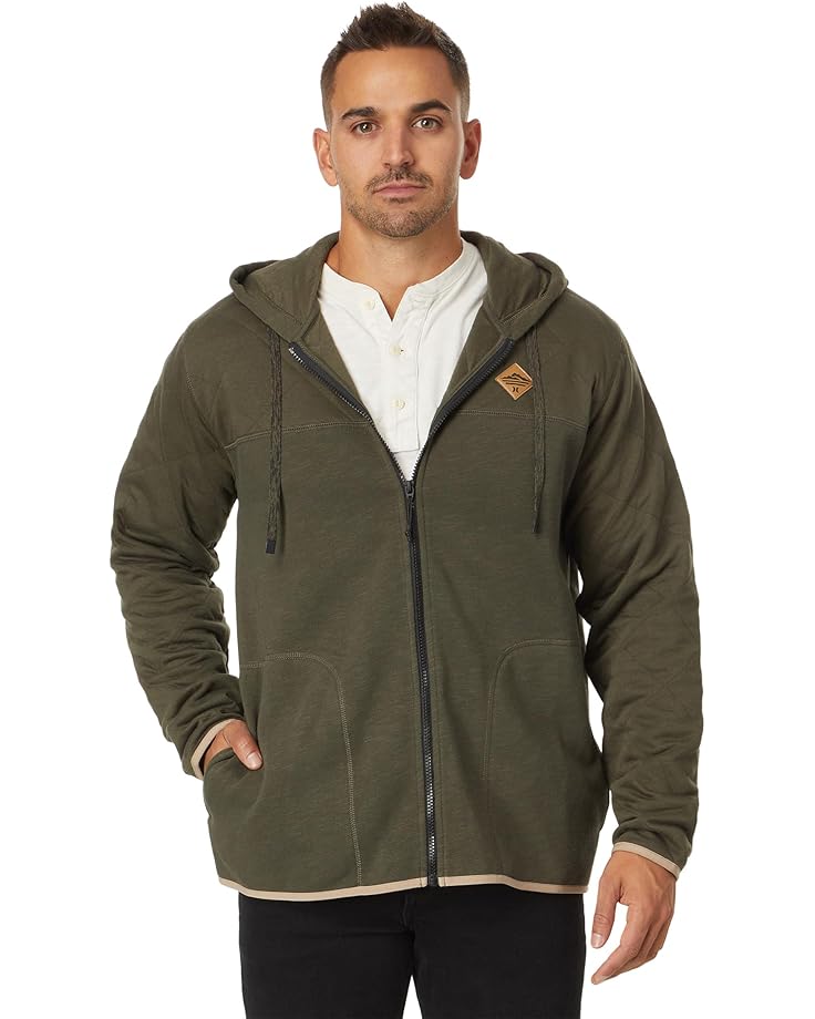 

Толстовка Hurley Chateau Quilted Full Zip, цвет Cargo