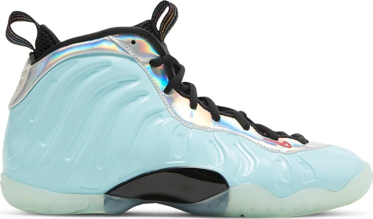 

Кроссовки Nike Little Posite One GS 'Mixtape', зеленый