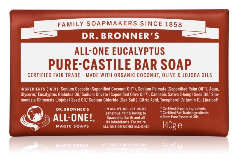 

Кусковое мыло Dr. Bronner’s Eucalyptus