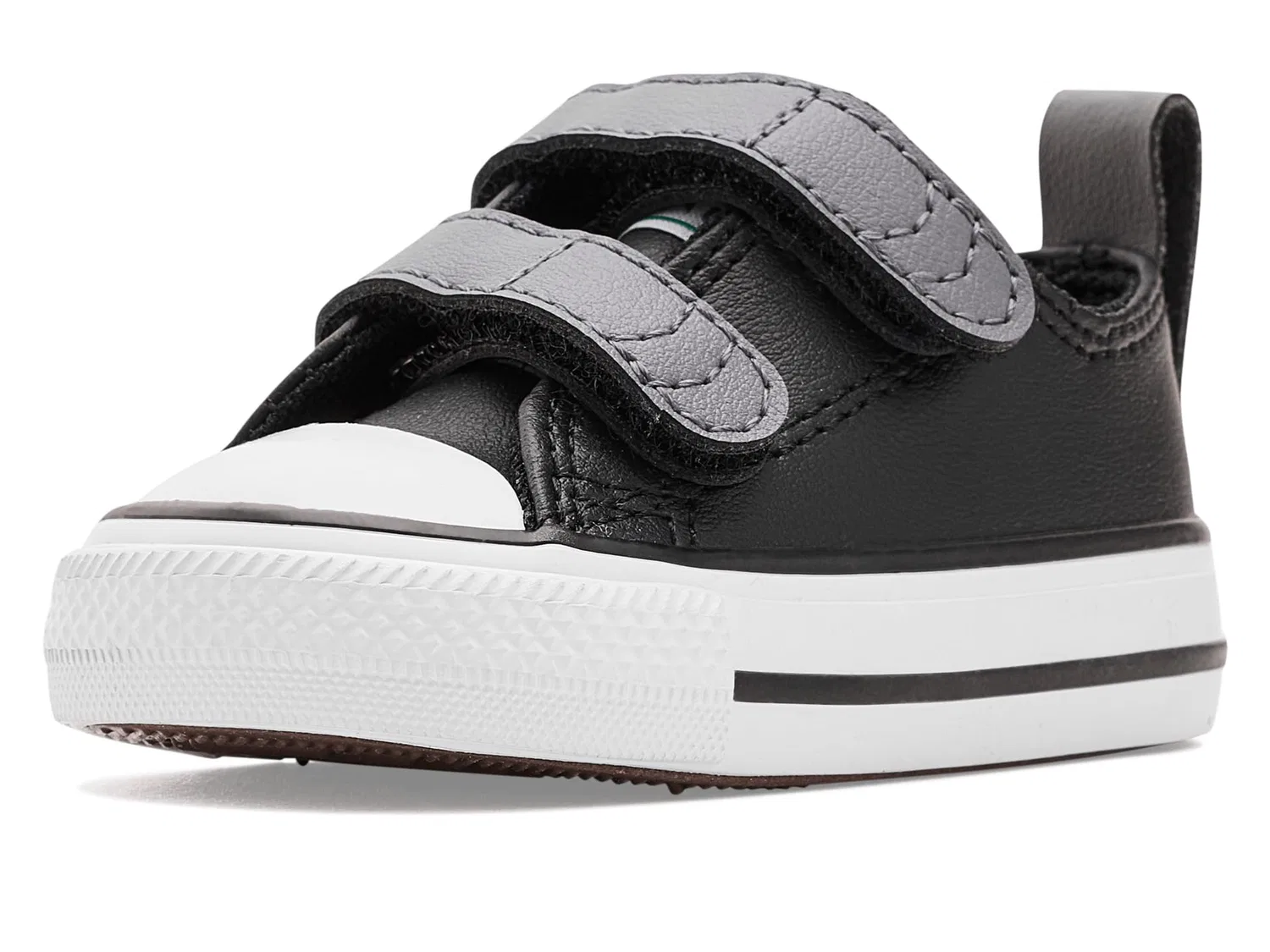 Кроссовки Chuck Taylor All Star Easy-On Chalk Taylor (для младенцев и малышей) Converse Kids, Black/Darker Grey