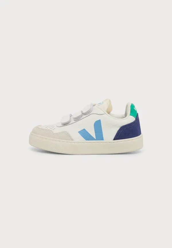 Кроссовки из кожи и текстиля Small unisex Veja белый, голубой, синий