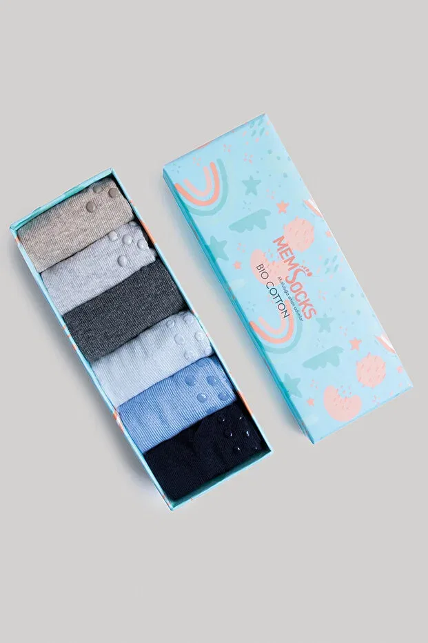 Детские носки для девочек и мальчиков хлопковые с принтом Mem Socks, Multi-Colored