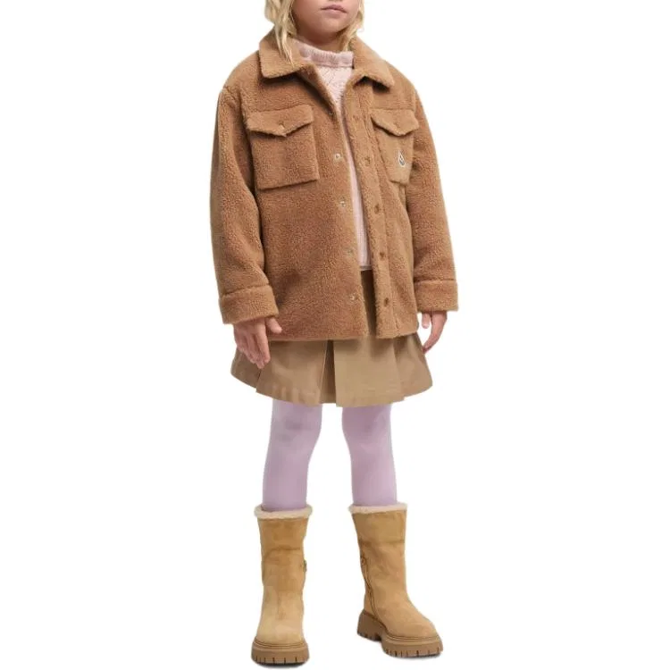 Детская куртка Moncler Kids Jackets Moderate, Khaki Umber — фото 4