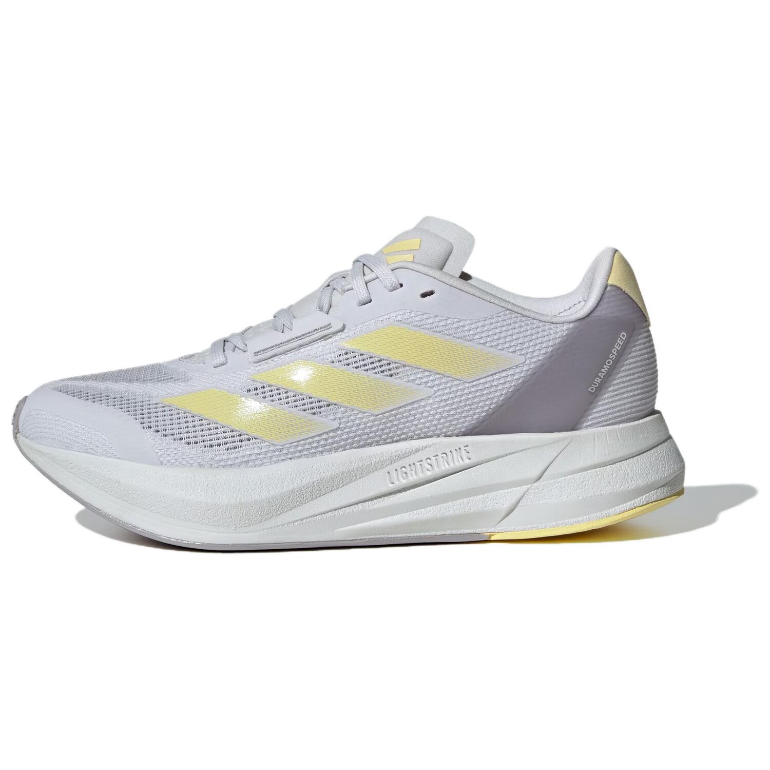 

Кроссовки женские Duramo Speed Running с низким верхом серо-желтые Adidas