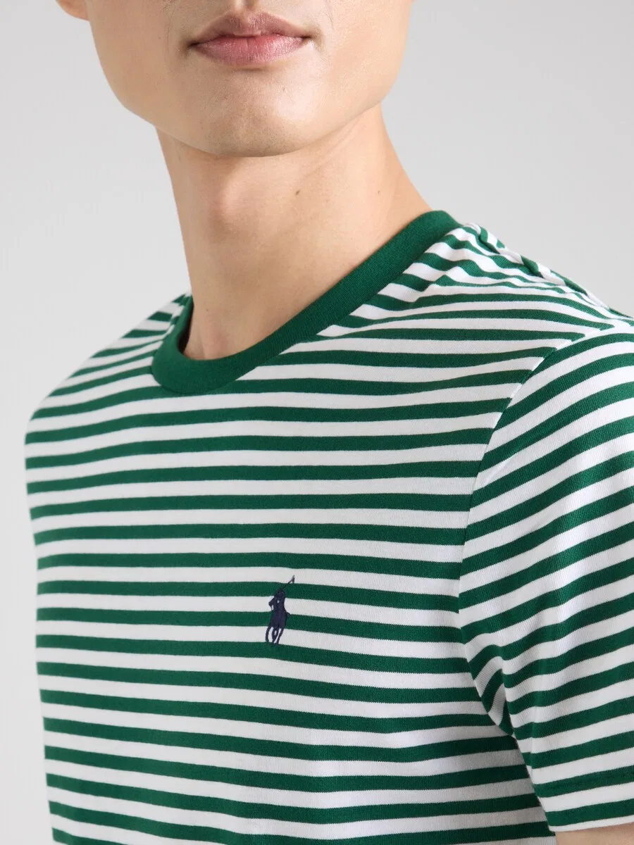 Рубашка Polo Ralph Lauren зеленого цвета — фото 2
