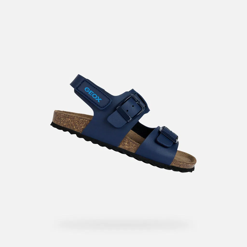 Детские сандалии с анатомической стелькой Geox Ghita D, Kosmosblau